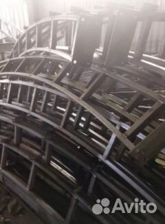 Фермы для арочного ангара 12х6