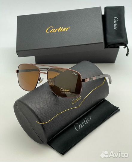 Солнцезащитные очки мужские cartier