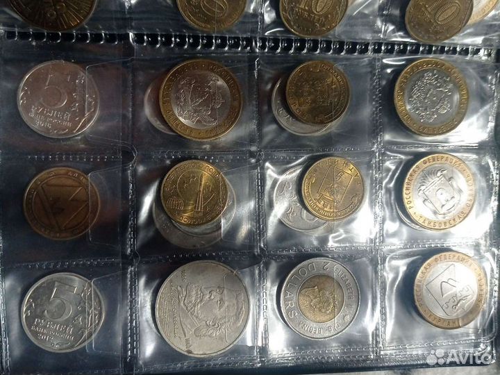 Коллекционные монеты 10-2-5 и другие