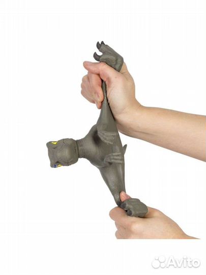 Тянущаяся фигурка Раптор Блю с подвижной головой