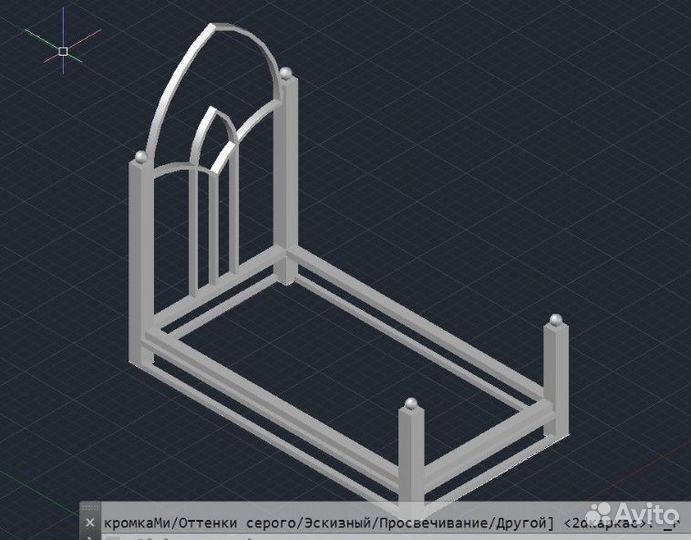 Изготовление металлической ограды на могилу