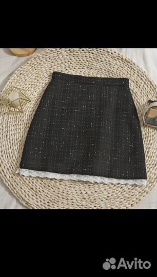 Юбка твид