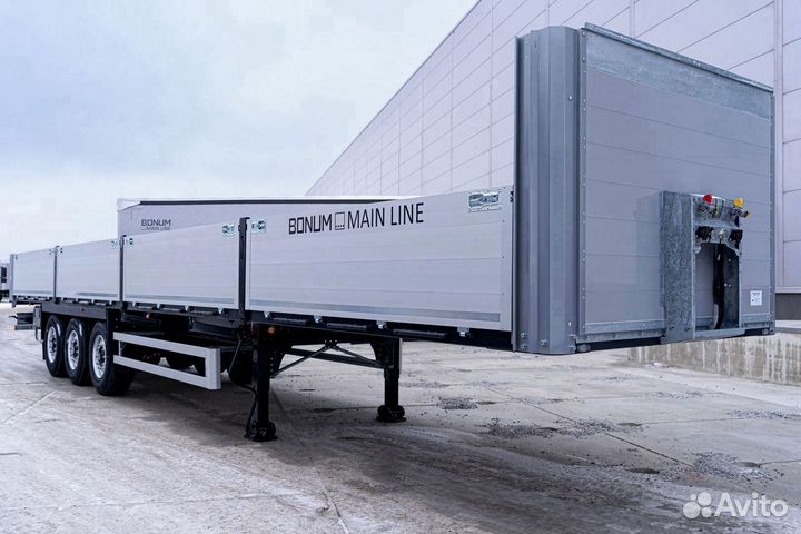 Полуприцеп шторный Bonum 914296-04, 2024