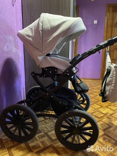Коляска 2 в 1 индиго