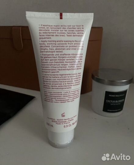 Clarins крем для тела