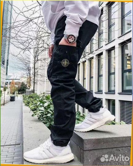 Спортивные брюки карго Stone Island (Номер Арт: 43212)