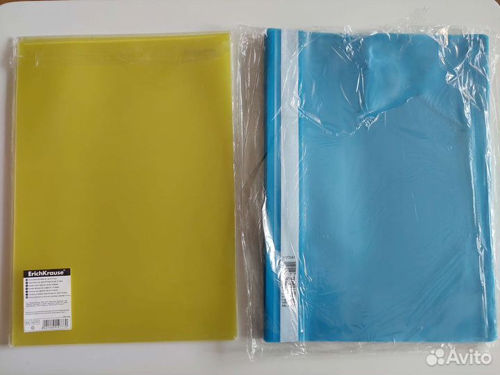 Папки канцелярские для работы 3х видов