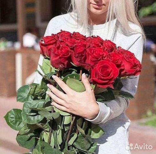 Высокие розы Гигантские розы Доставка цветов