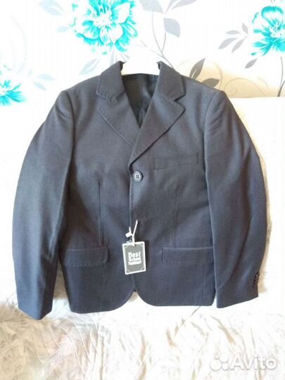 Пиджак и жакет школьный, новые. Рост 134-140
