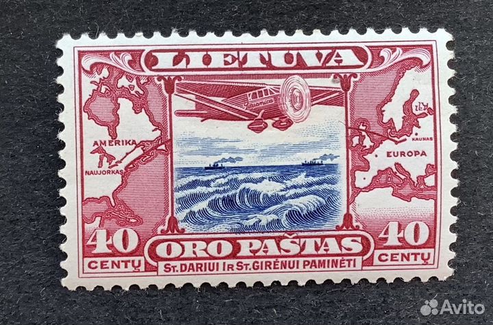 Литва Авиация 1934 год