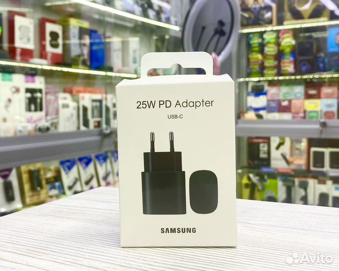 Быстрая зарядка USB-C 25W Samsung Оригинал