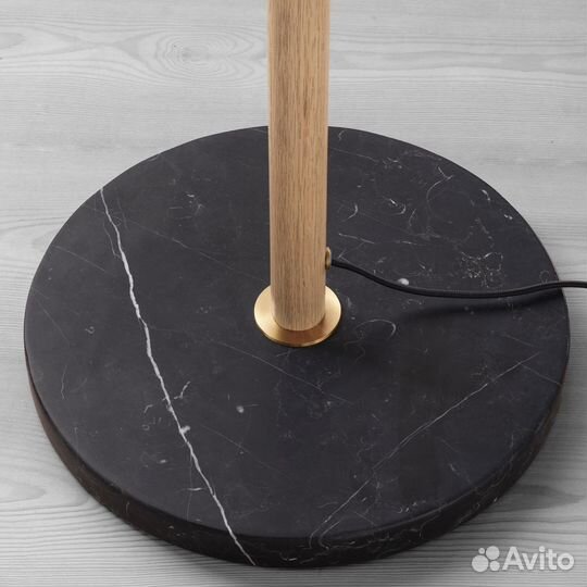 Evedal эведаль Светильник напольный, мрамор/серый