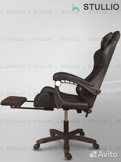 Компьютерное игровое кресло геймерское с массажем