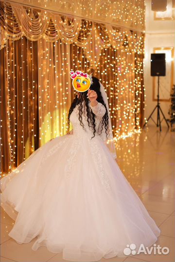 Свадебное платье 42 44 пышное