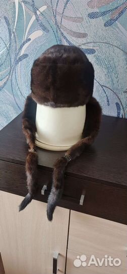 Шапка норковая женская