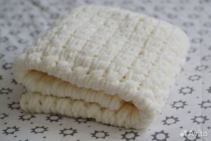 Плед детский плюшевый