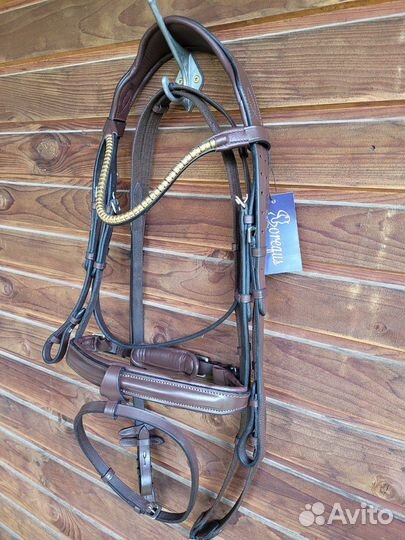 Оголовье для лошади, модель Рython, Full и Cob