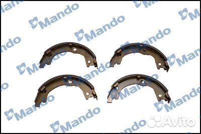 Колодки тормозные барабанные, задние