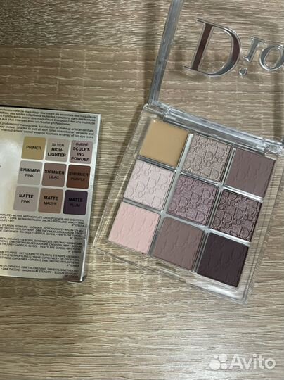 Палетка теней dior