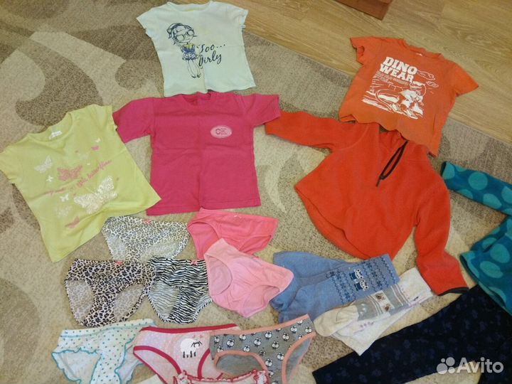 Гардероб для девочки 4-5 лет