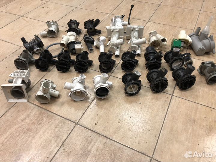 Манжета, фильтр с улиткой, патрубки, заливные шлан