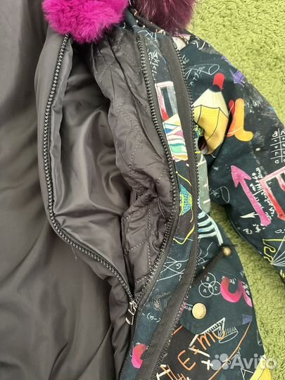 Парка зимняя на кролике