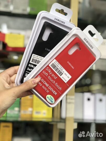 Силиконовый чехол для Samsung Note 10