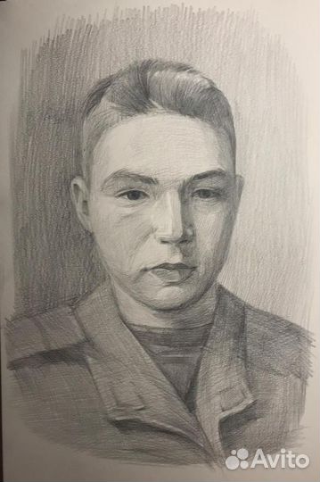 Портреты карандашом, мягкими материалами