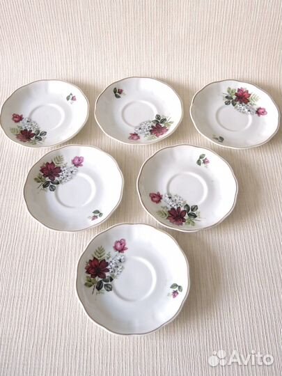 Румынский фарфор. Кофейный сервиз