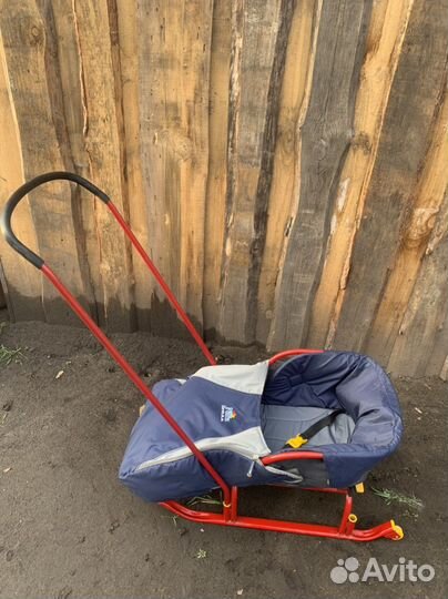 Коляска санки