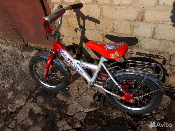 Велосипед детский Tech Team на 3-5 лет