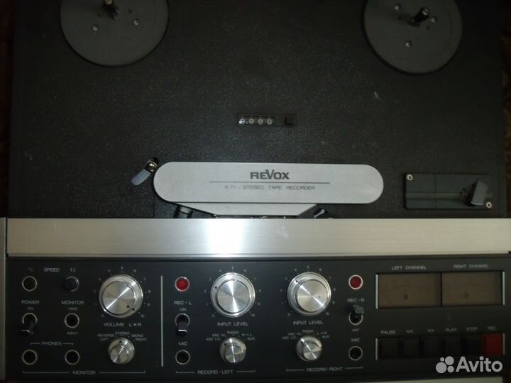 Катушечный Revox B77-SLS/auto скорость 2 и 4