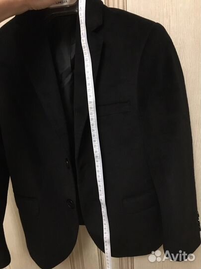 Пиджак велюровый