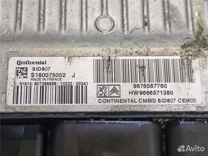 Блок управления двигателем Peugeot 5008, 2010