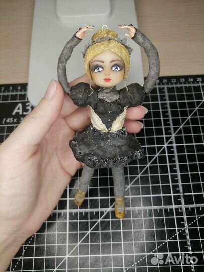 Ватные елочные игрушки