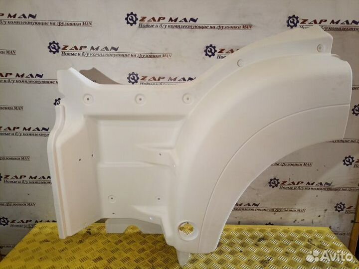 Корпус подножки левый Man Tga Tgs