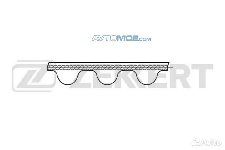Ремень зубчатый грм LADA Granta 11- Priora 07- Kal