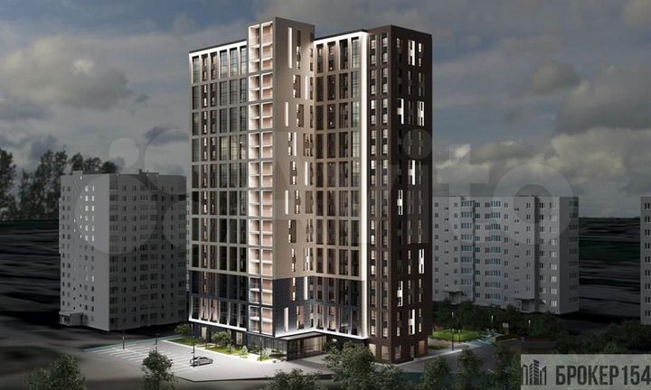 Квартира-студия, 25 м², 3/21 эт.