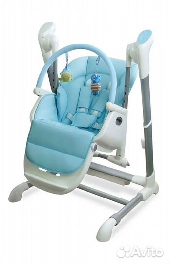 Стульчик для кормления 3в1 (эл/качели, шезлонг)