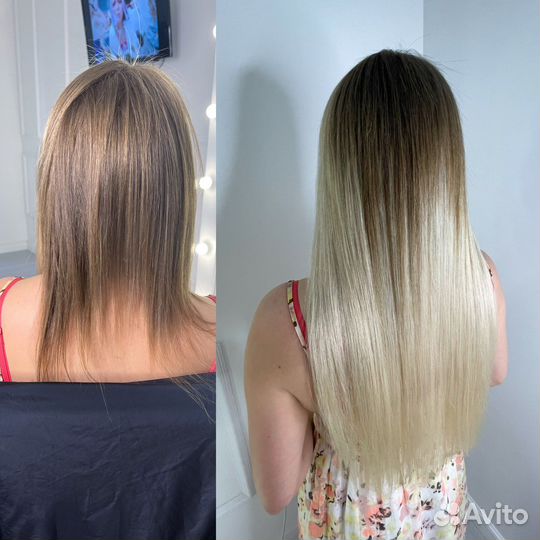 Наращивание волос