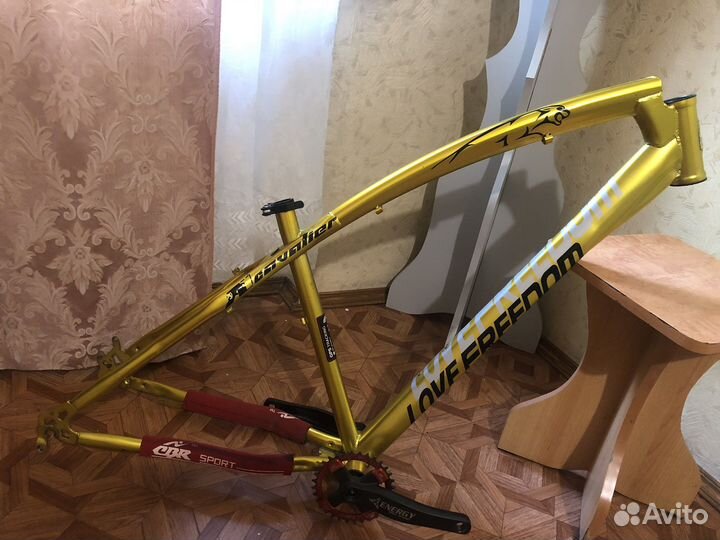 Рама Фэтбайка и Вилька 26 с блокировкой