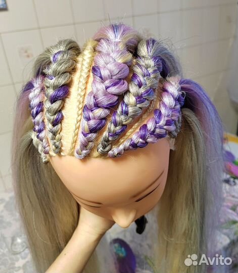 Брейды, косы с канекалоном, афронаращивание, кудри