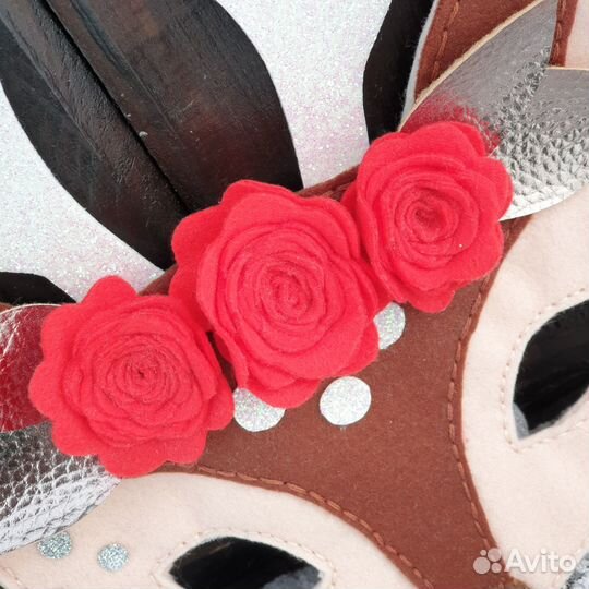 Новогодние маски животных, карнавальные маски