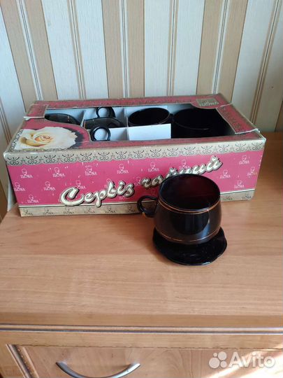Кофейный сервиз новый