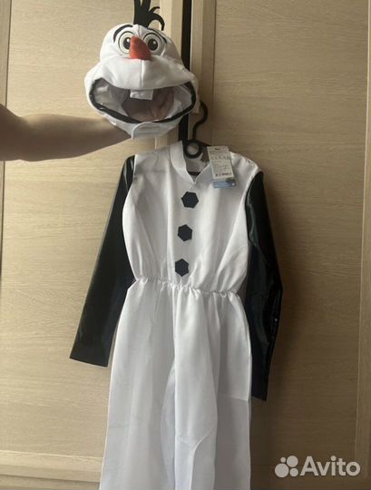 Костюм снеговика 140 см