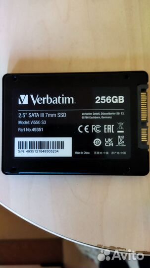 Жесткий диск ssd