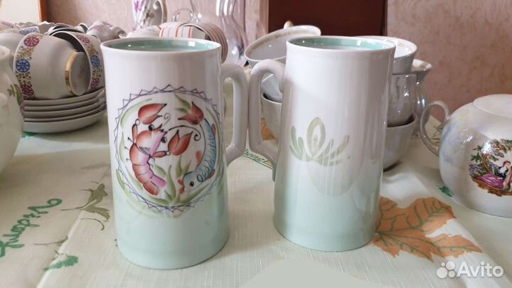 Фарфоровая кружка СССР