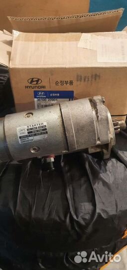 Стартер для Santa fe 2.0crdi 36100-27001