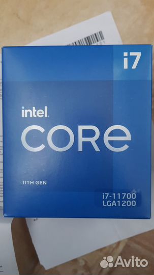 Intel Core i7-11700 BOX (BX8070811700)