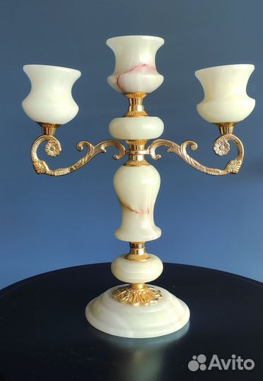 Канделябр Подсвечник из оникса